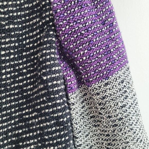 Vintage Annikki Karvinen geometric lagenlook art to wear blazer flared sleeve - Picture 10 of 16